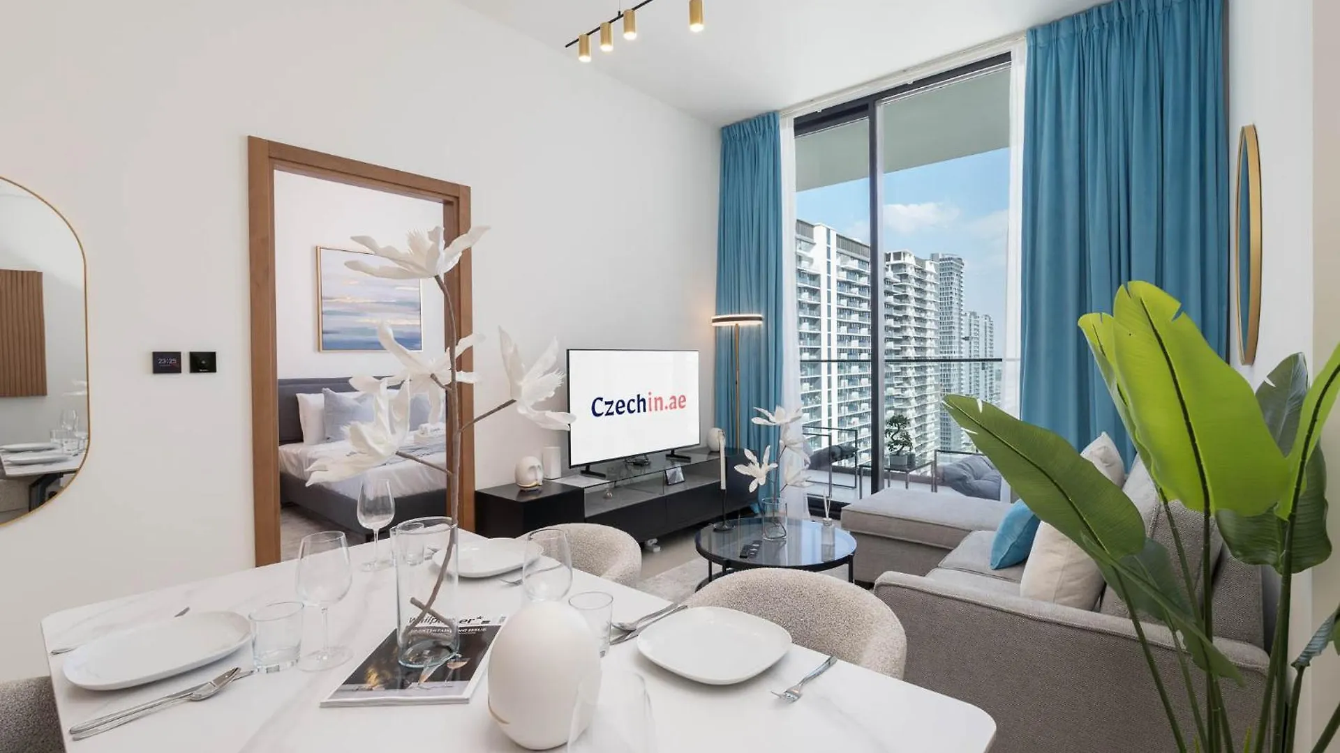 Sky-High Serenity - Stylish 1Bhk - 20Th Floor Dubai 0*,  United Arab Emirates